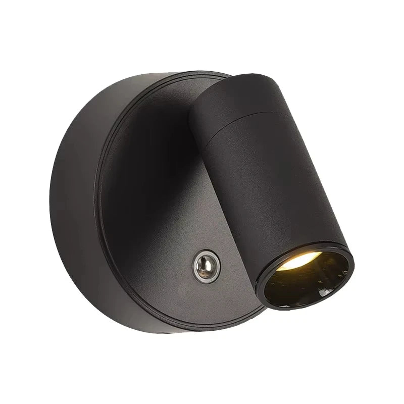 Rechargeable LED Wall Lamp – Touch Control, 360° Rotation