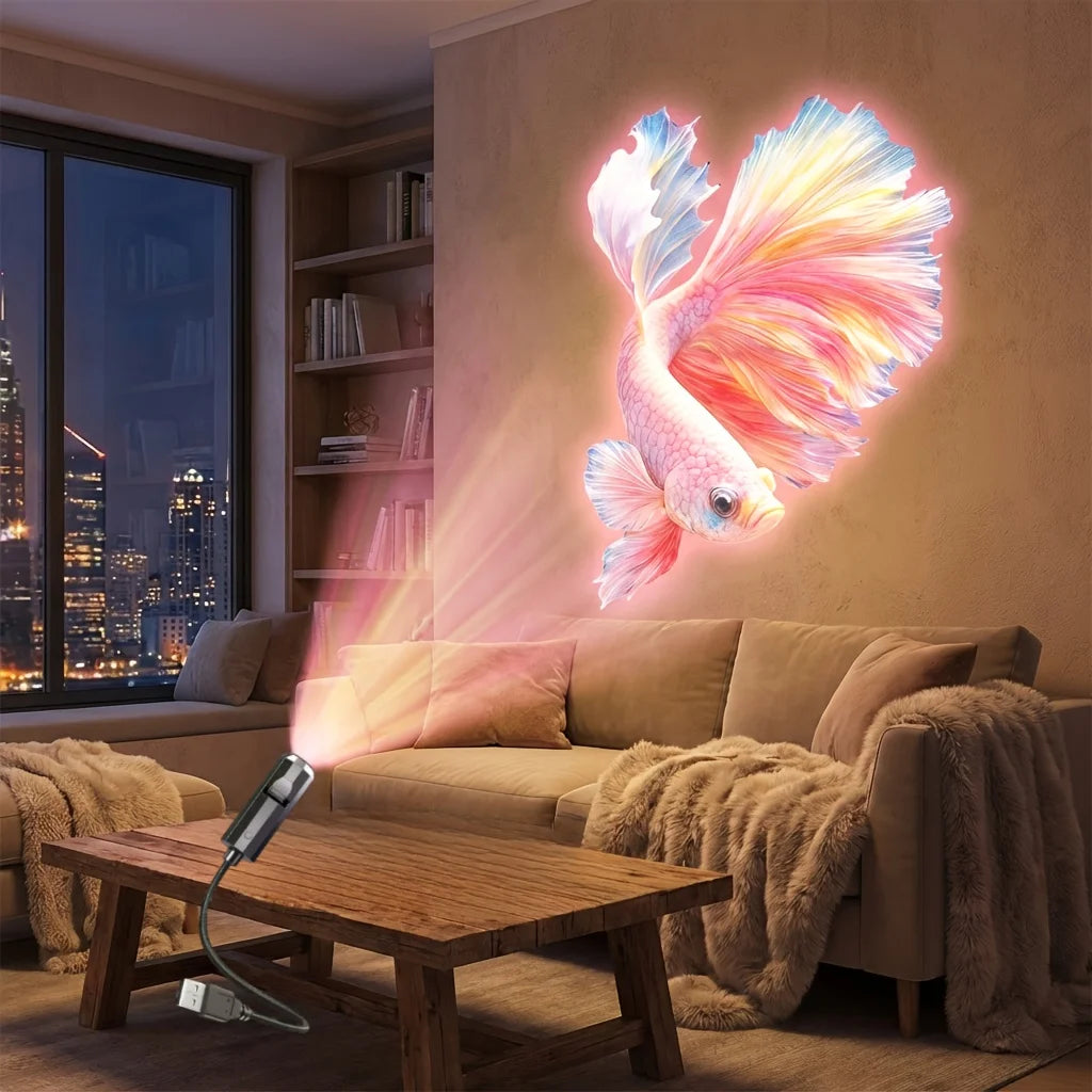Marine Life Projector Light – 8 Ocean Scenes